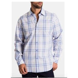 Zagiri Coming to America Plaid Blue Shirt